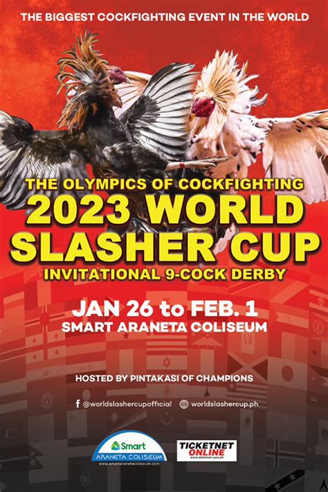 asian cockfighting 2023|World Slasher Cup.